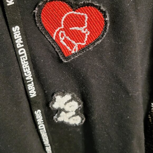 EUC KARL LAGERFELD HOODIE SZ XL - Picture 6 of 10